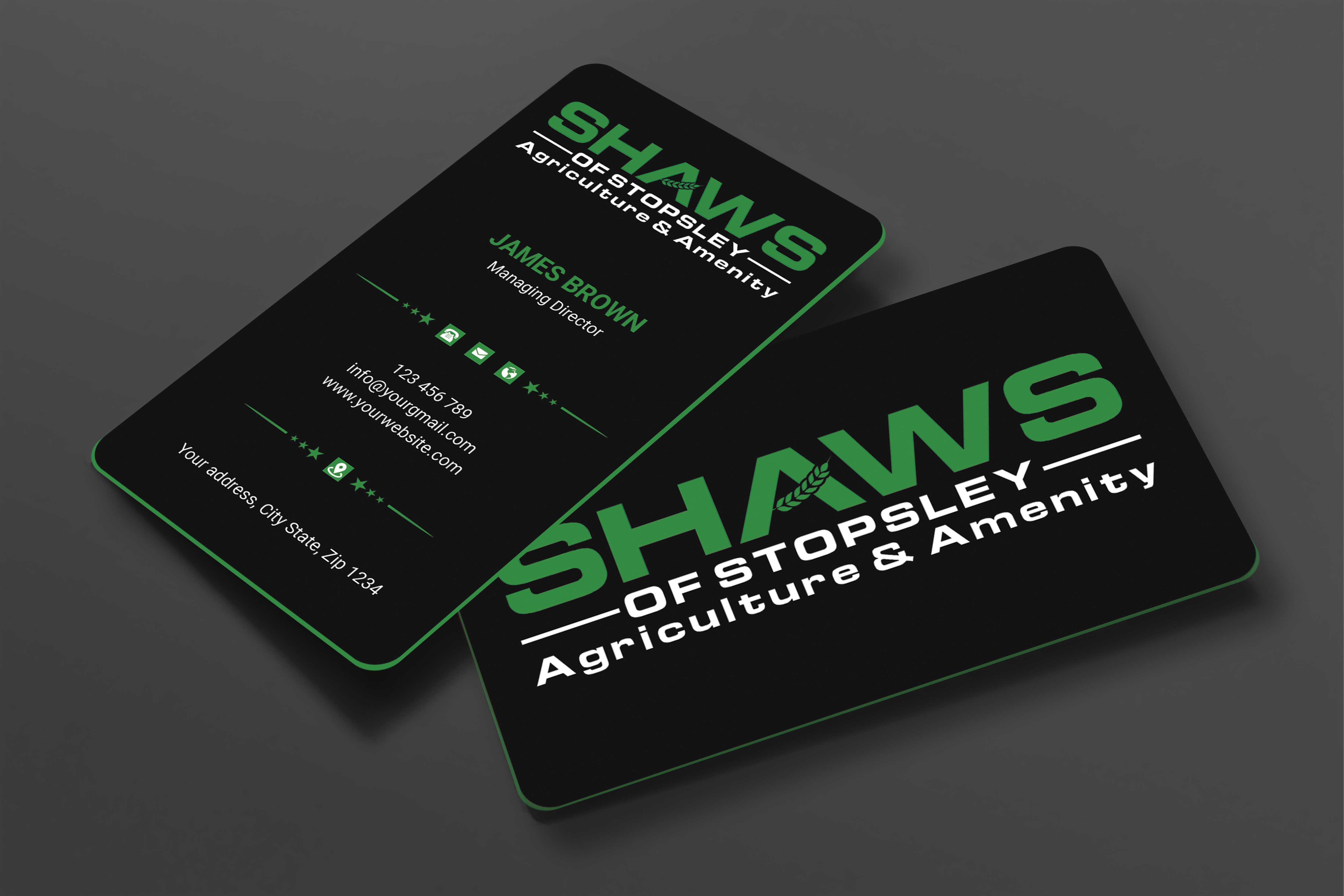 Business Card Design by Expert Bappy for Shaws of Stopsley | Design #30568536