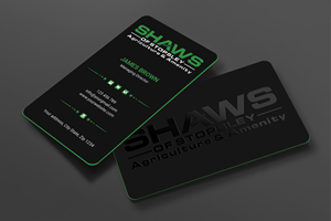 Business Card Design by Expert Bappy for Shaws of Stopsley | Design: #30568558