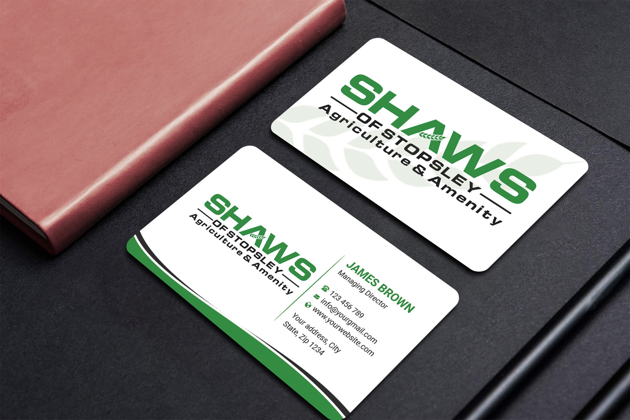 Business Card Design by Expert Bappy for Shaws of Stopsley | Design #30568674