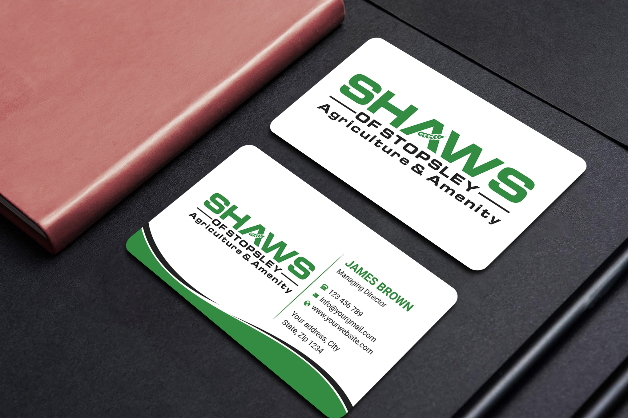 Business Card Design by Expert Bappy for Shaws of Stopsley | Design #30568693
