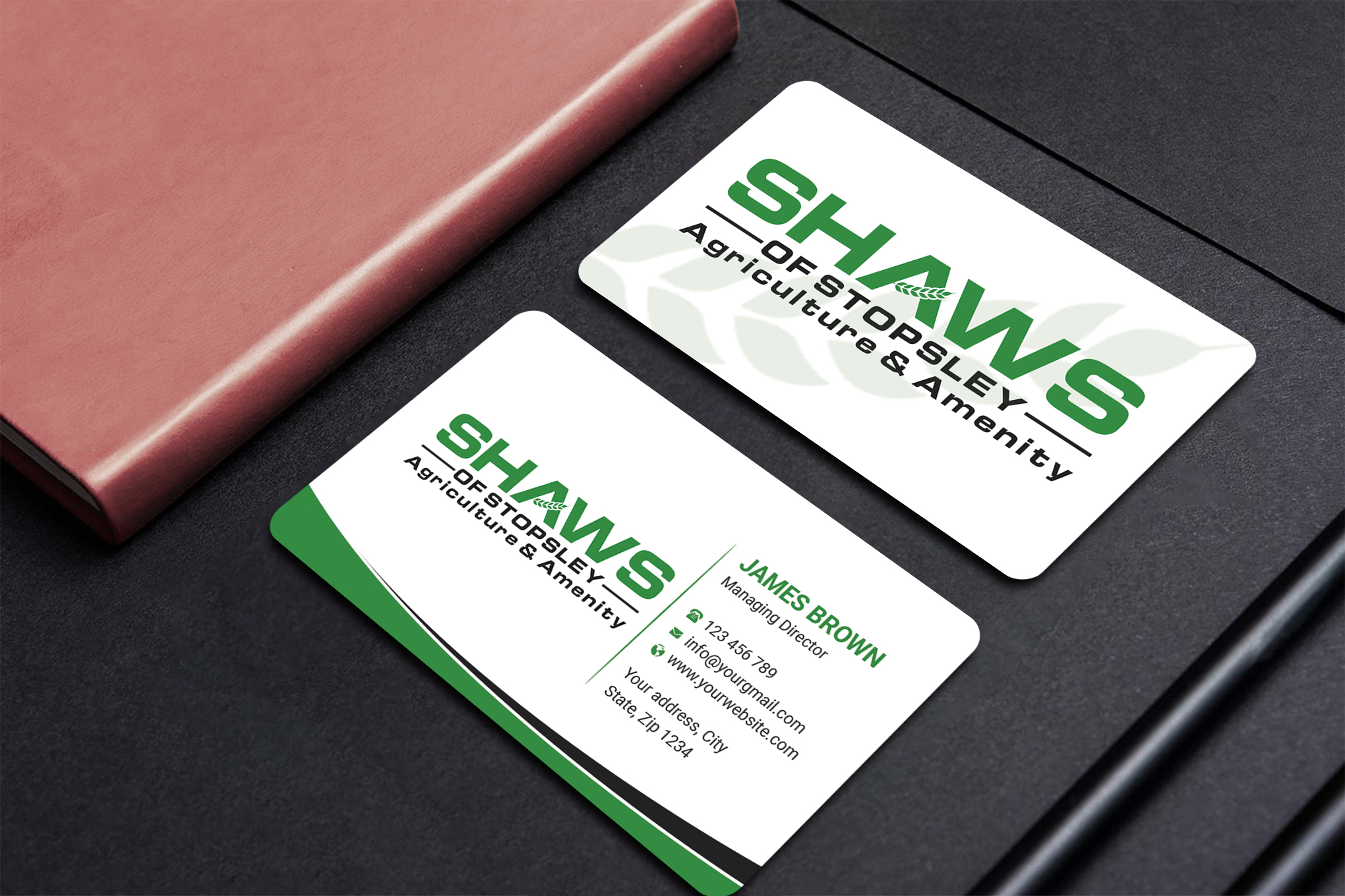 Business Card Design by Expert Bappy for Shaws of Stopsley | Design #30568752