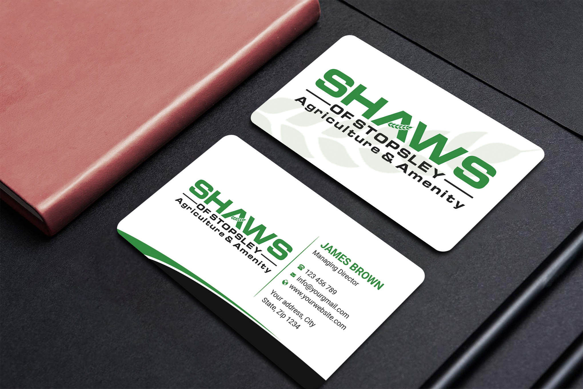 Business Card Design by Expert Bappy for Shaws of Stopsley | Design #30568768