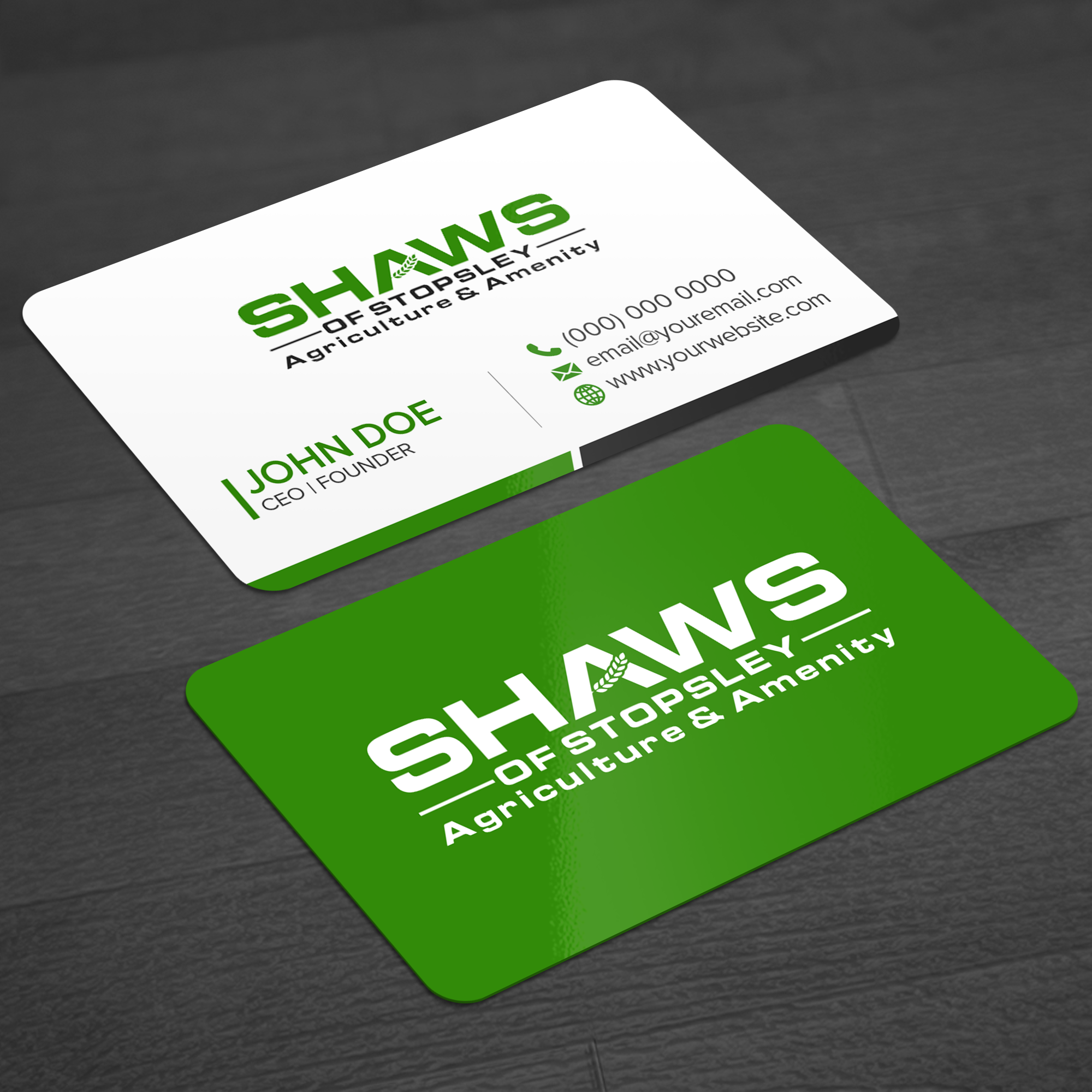 Diseño de Tarjeta de Presentación por WellDesign para Shaws of Stopsley | Diseño #30570265
