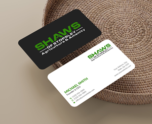 Business Card Design by Sun Moon Graphic Designer for Shaws of Stopsley | Design: #30568759