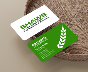 Business Card Design by Sun Moon Graphic Designer for Shaws of Stopsley | Design: #30568762