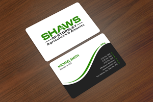 Business Card Design by Sun Moon Graphic Designer for Shaws of Stopsley | Design: #30568764
