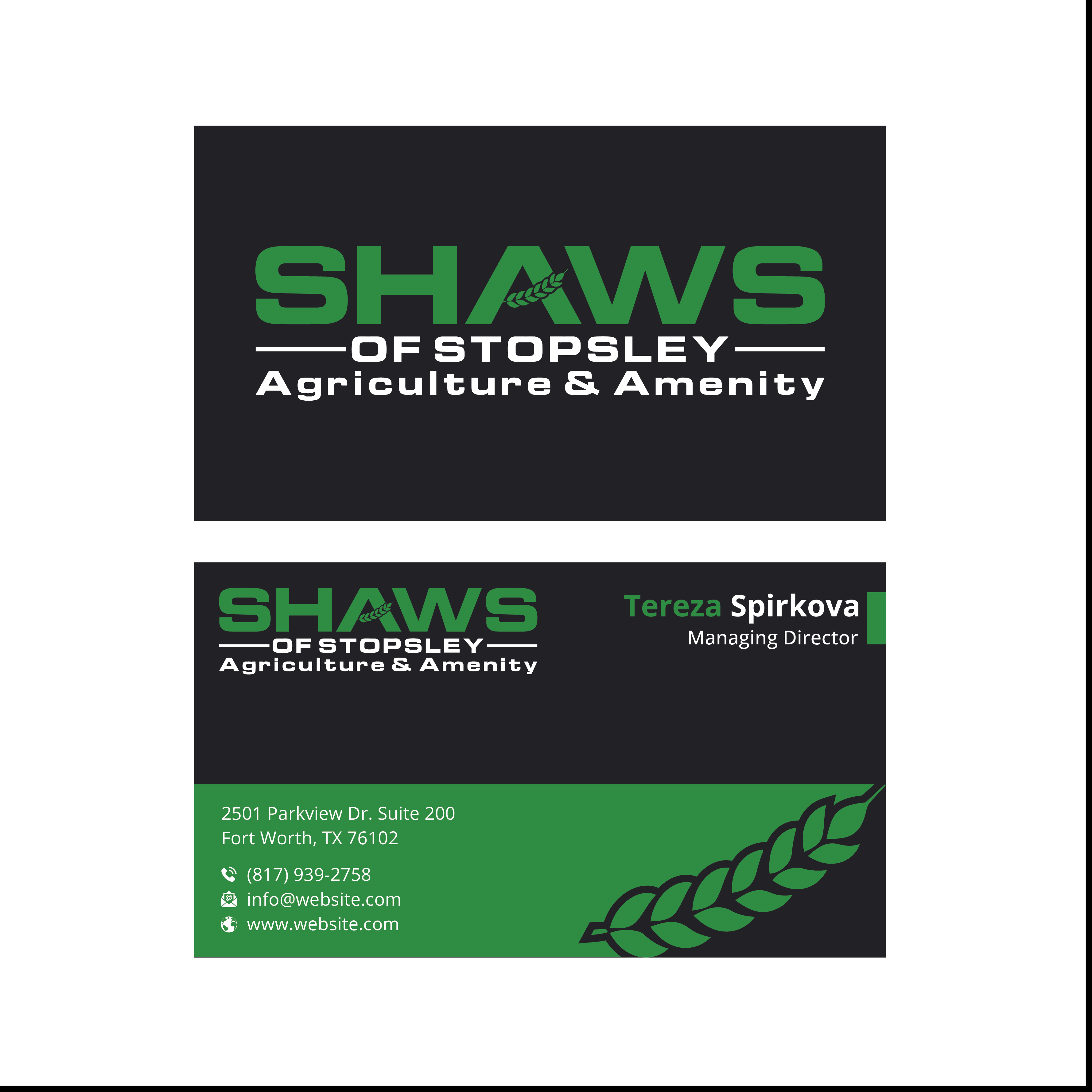 Business Card Design by DesignerShahadat for Shaws of Stopsley | Design #30574113