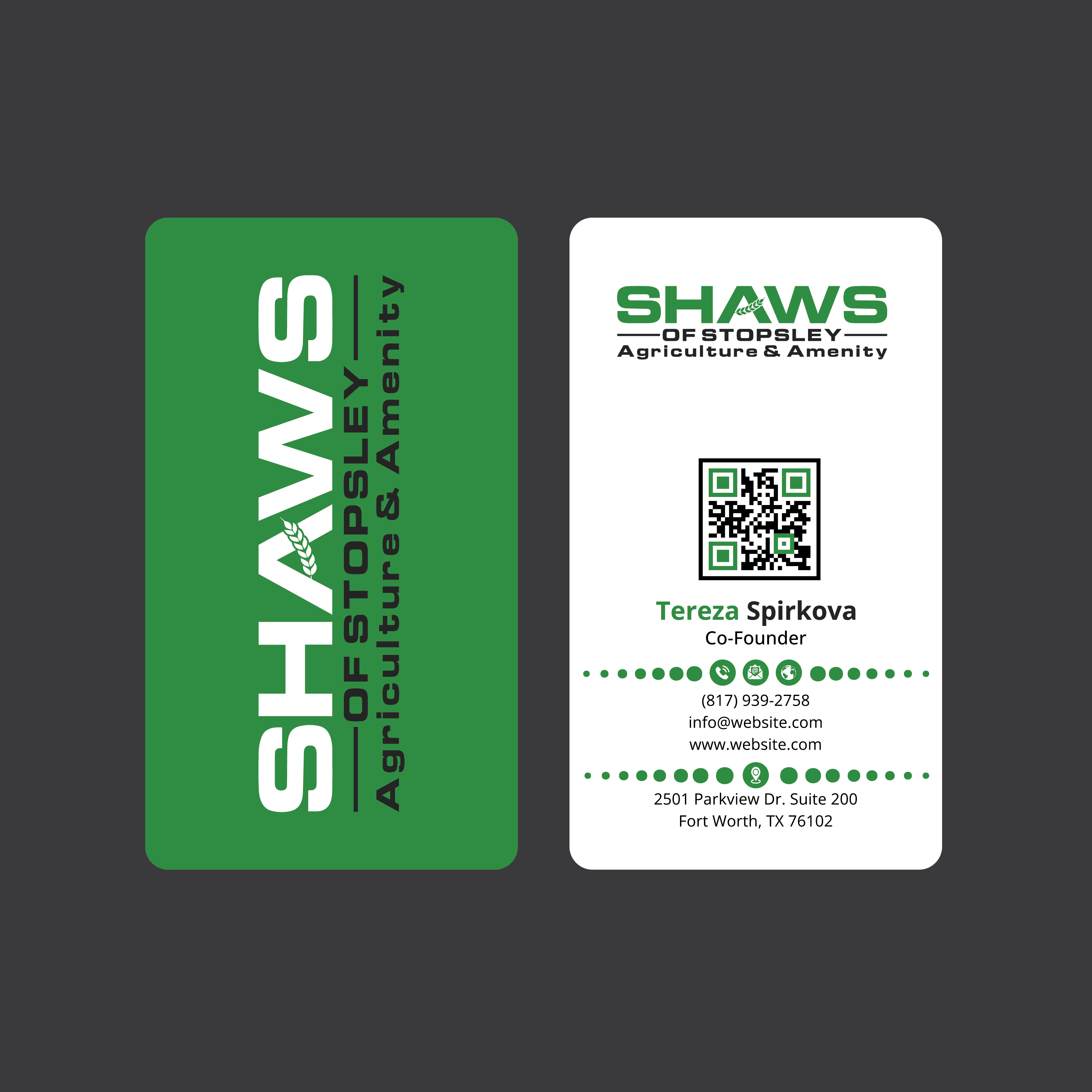 Diseño de Tarjeta de Presentación por DesignerShahadat para Shaws of Stopsley | Diseño #30574117