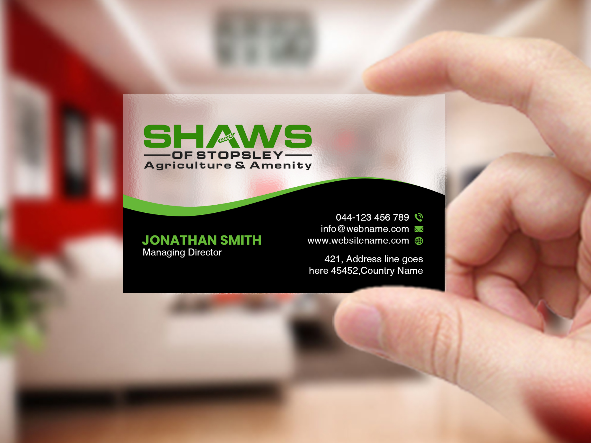 Business Card Design by Creations Box 2015 for Shaws of Stopsley | Design #30568173