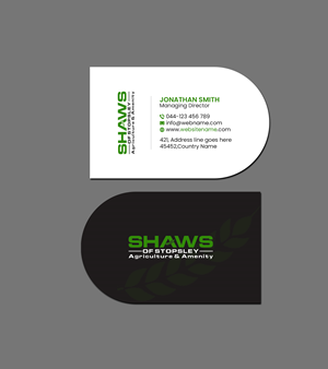Business Card Design by Creations Box 2015 for Shaws of Stopsley | Design: #30568178