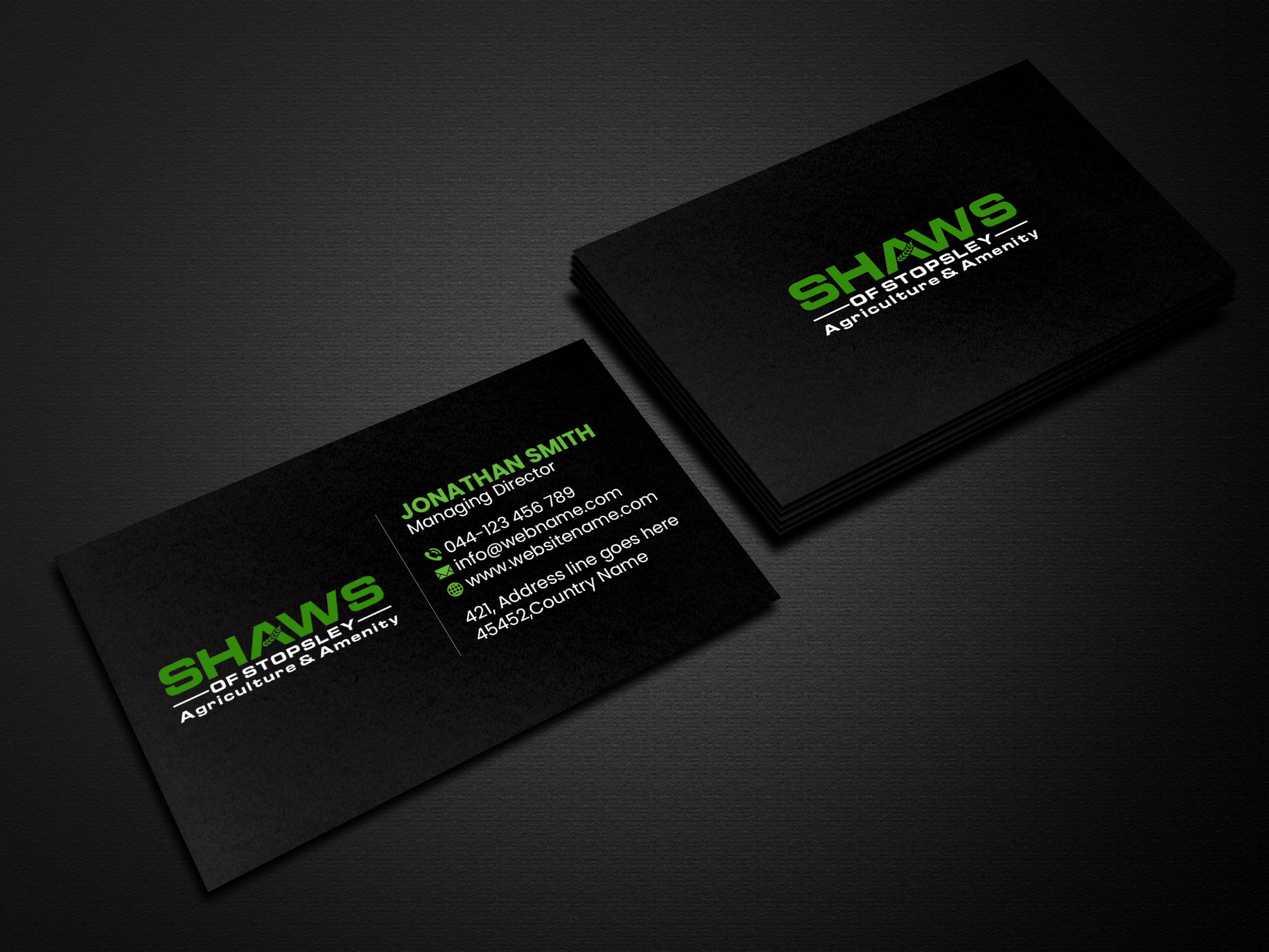 Business Card Design by Creations Box 2015 for Shaws of Stopsley | Design #30568200