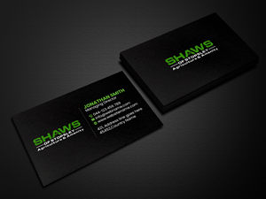 Business Card Design by Creations Box 2015 for Shaws of Stopsley | Design: #30568200