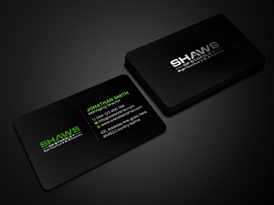 Business Card Design by Creations Box 2015 for Shaws of Stopsley | Design: #30568201