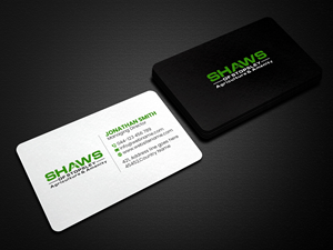 Business Card Design by Creations Box 2015 for Shaws of Stopsley | Design: #30568204