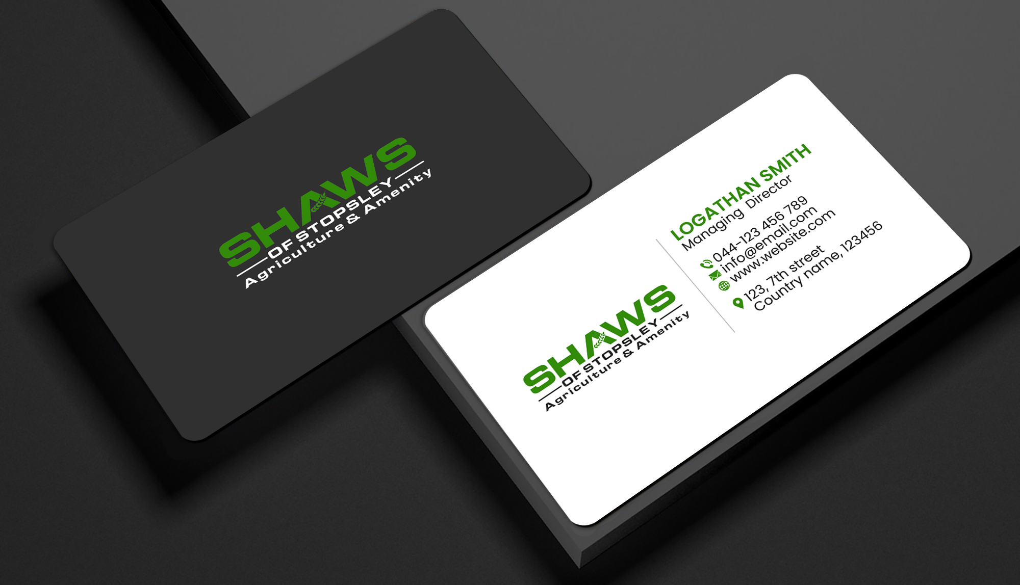 Business Card Design by Creations Box 2015 for Shaws of Stopsley | Design #30568207