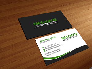 Business Card Design by Creations Box 2015 for Shaws of Stopsley | Design: #30568214