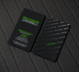 Business Card Design by Creations Box 2015 for Shaws of Stopsley | Design: #30568216