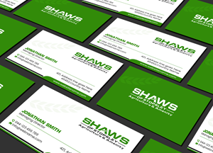 Business Card Design by Creations Box 2015 for Shaws of Stopsley | Design: #30568221