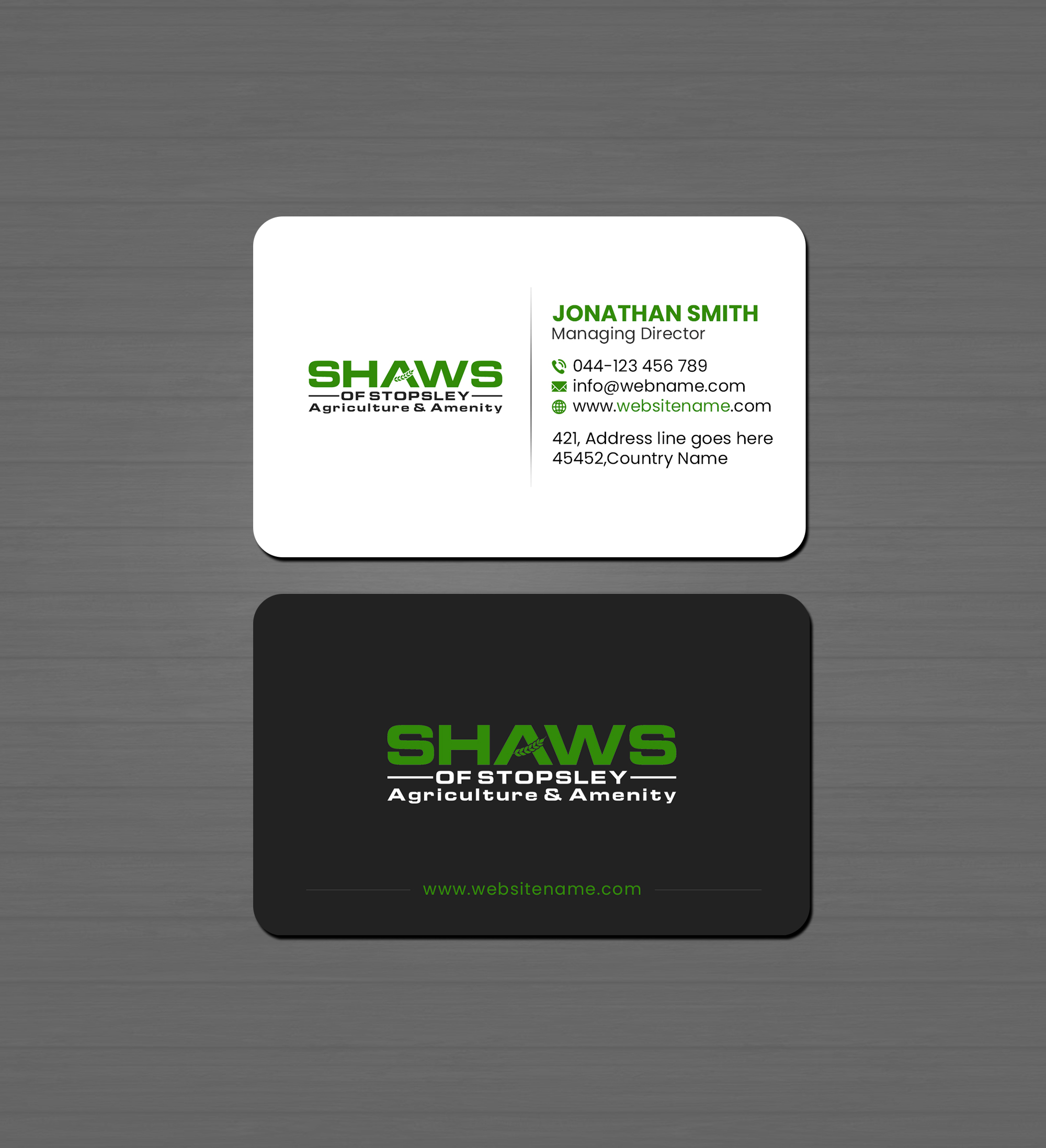 Business Card Design by Creations Box 2015 for Shaws of Stopsley | Design #30568223