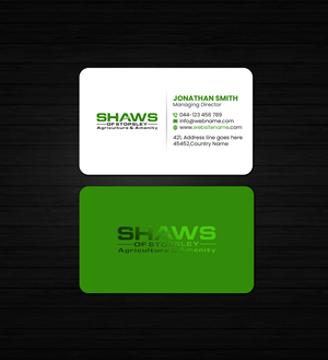Business Card Design by Creations Box 2015 for Shaws of Stopsley | Design: #30568225