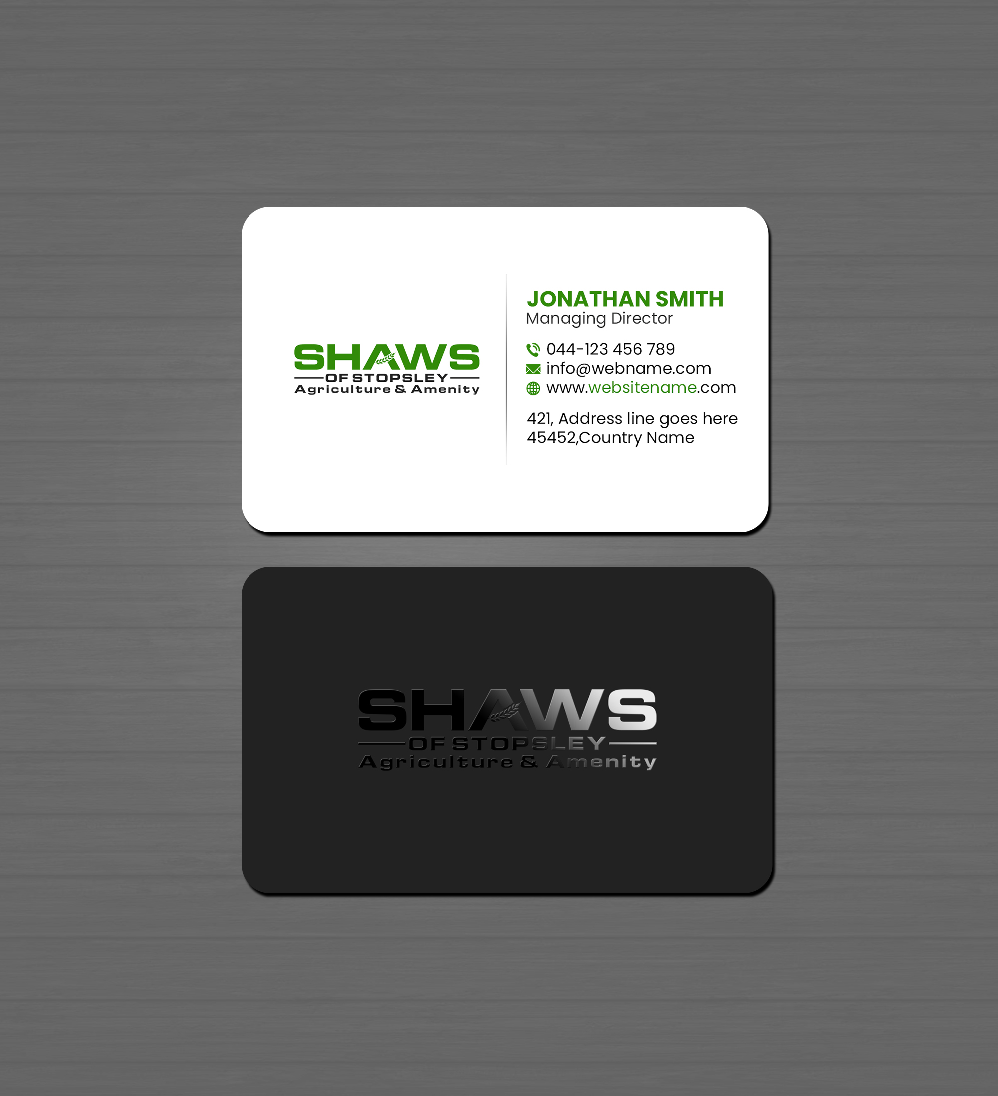 Business Card Design by Creations Box 2015 for Shaws of Stopsley | Design #30568226
