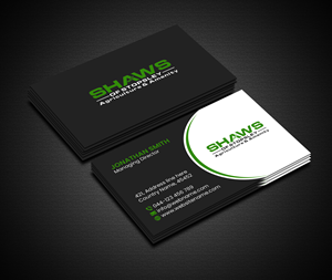 Business Card Design by Creations Box 2015 for Shaws of Stopsley | Design: #30568232