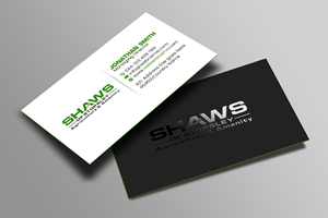 Business Card Design by Creations Box 2015 for Shaws of Stopsley | Design: #30568236