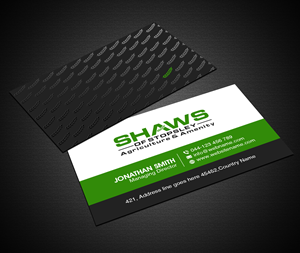 Business Card Design by Creations Box 2015 for Shaws of Stopsley | Design: #30568240