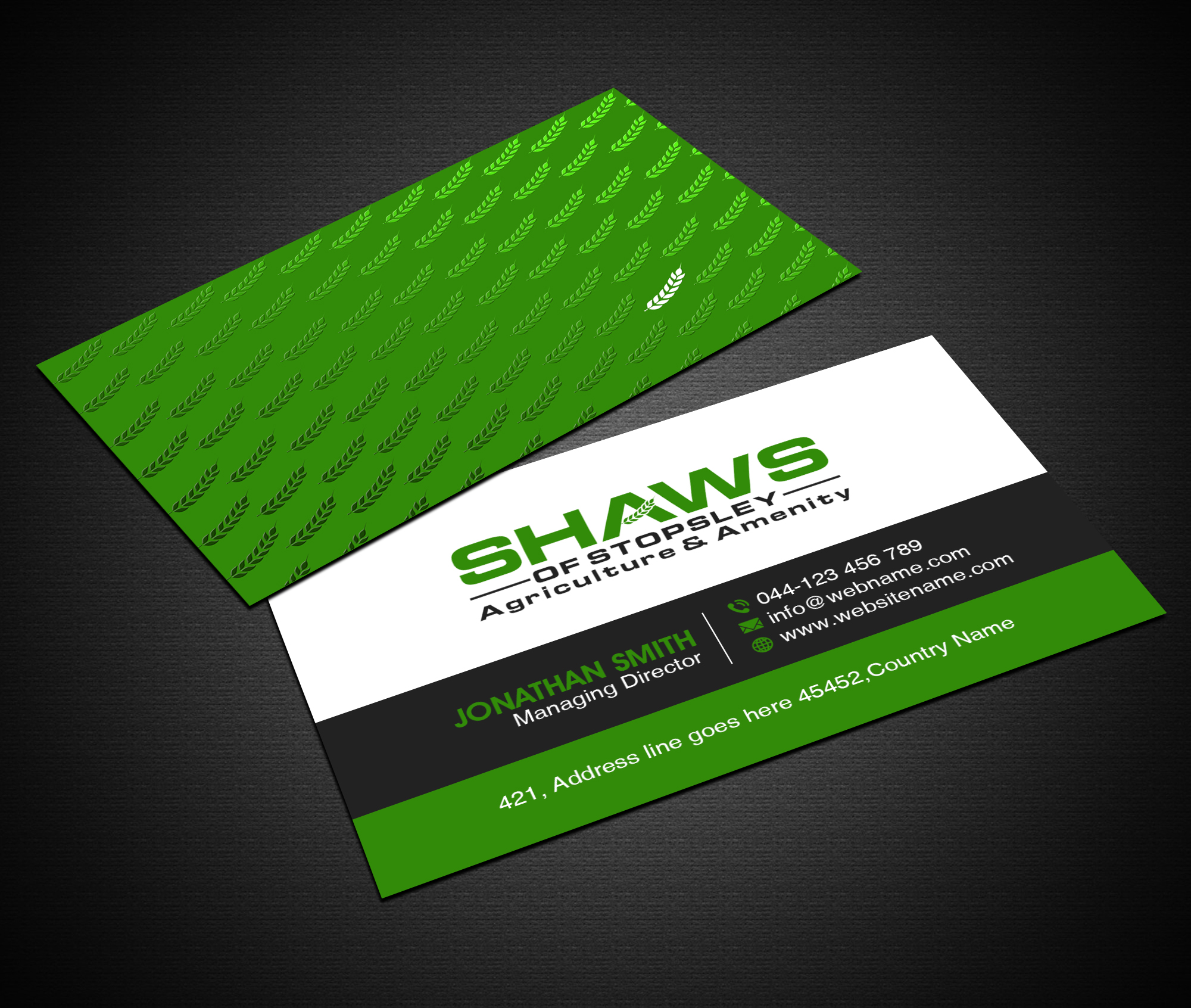 Business Card Design by Creations Box 2015 for Shaws of Stopsley | Design #30568241