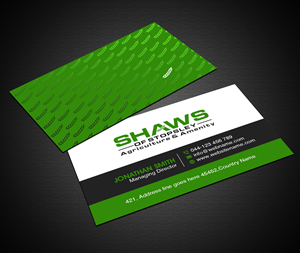 Business Card Design by Creations Box 2015 for Shaws of Stopsley | Design: #30568241