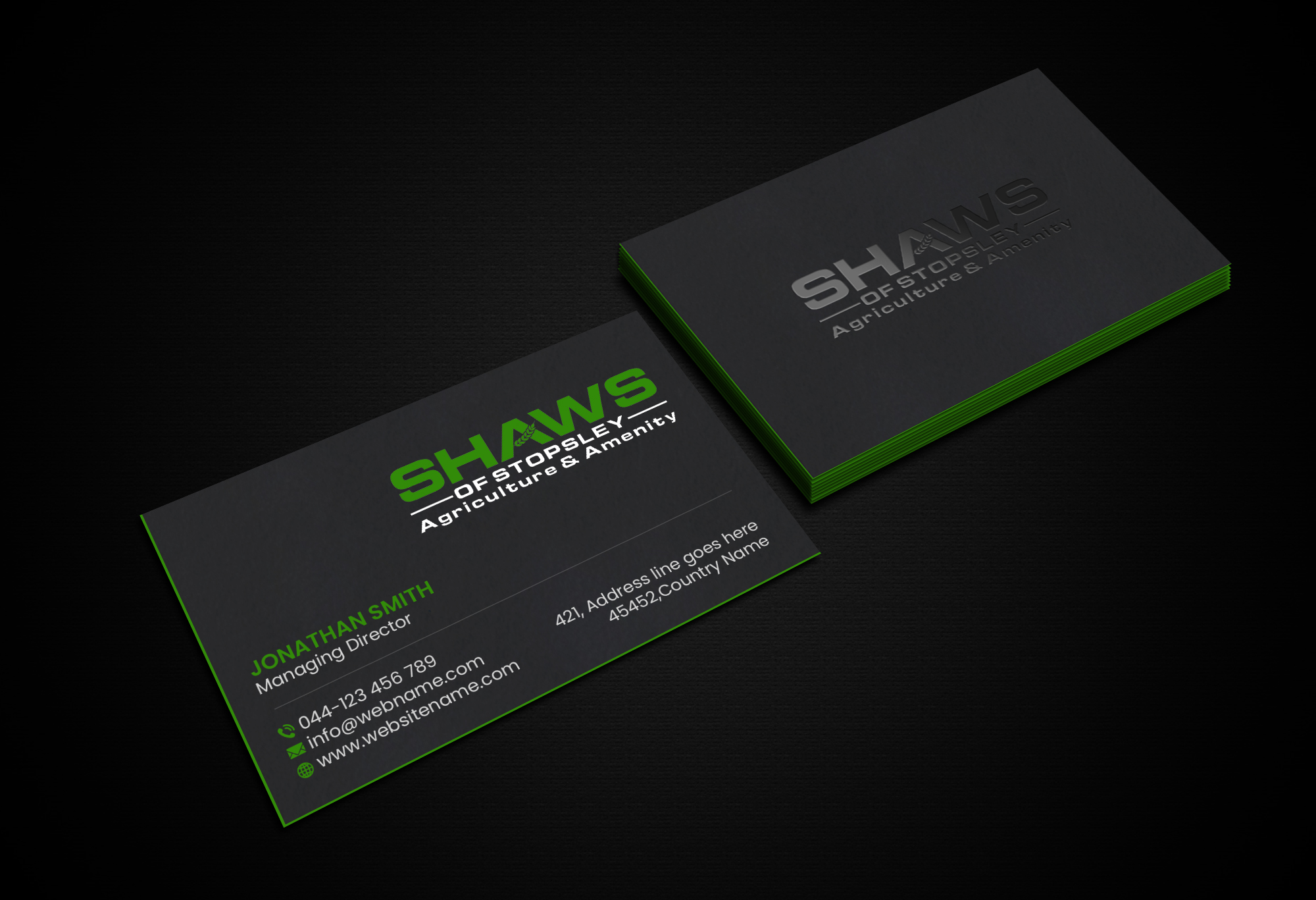 Business Card Design by Creations Box 2015 for Shaws of Stopsley | Design #30568242