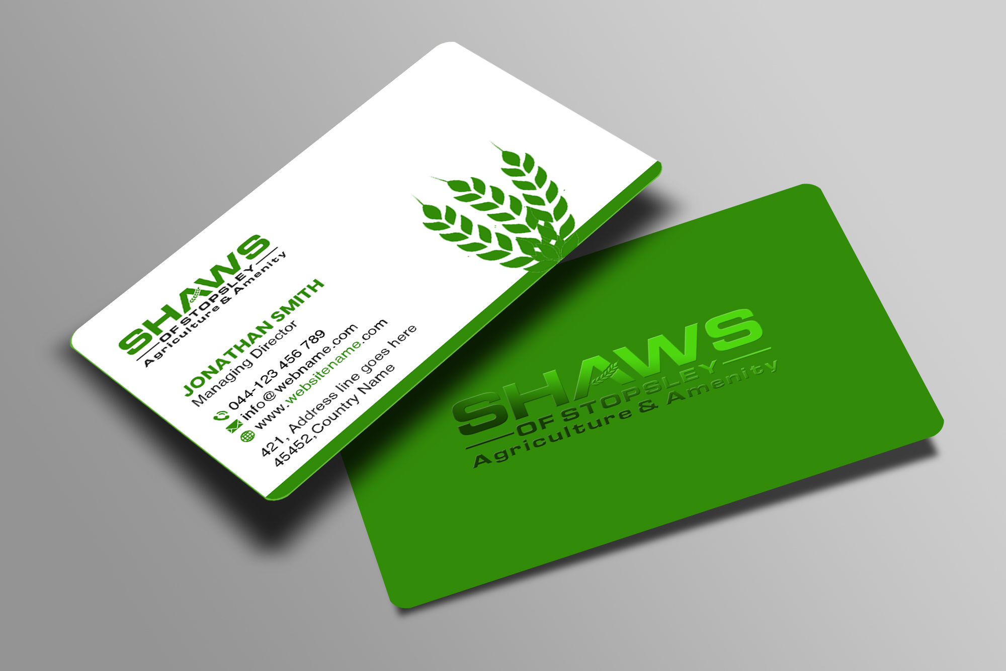 Business Card Design by Creations Box 2015 for Shaws of Stopsley | Design #30568246