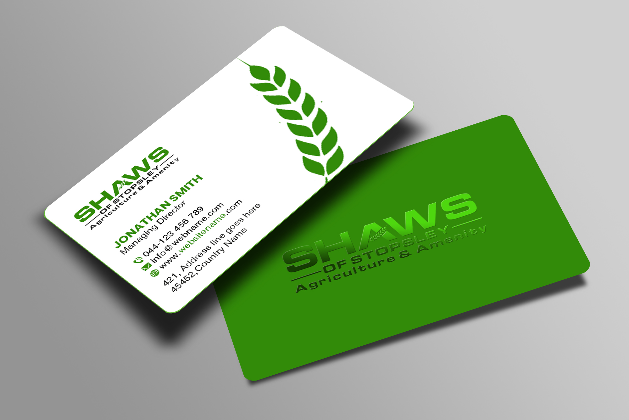 Business Card Design by Creations Box 2015 for Shaws of Stopsley | Design #30568247