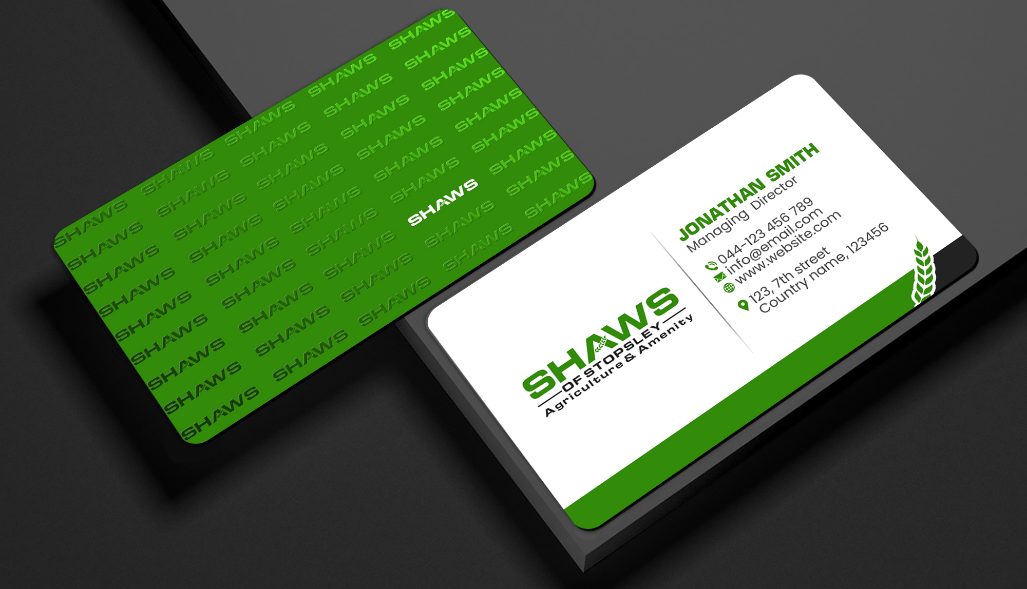 Business Card Design by Creations Box 2015 for Shaws of Stopsley | Design #30568250