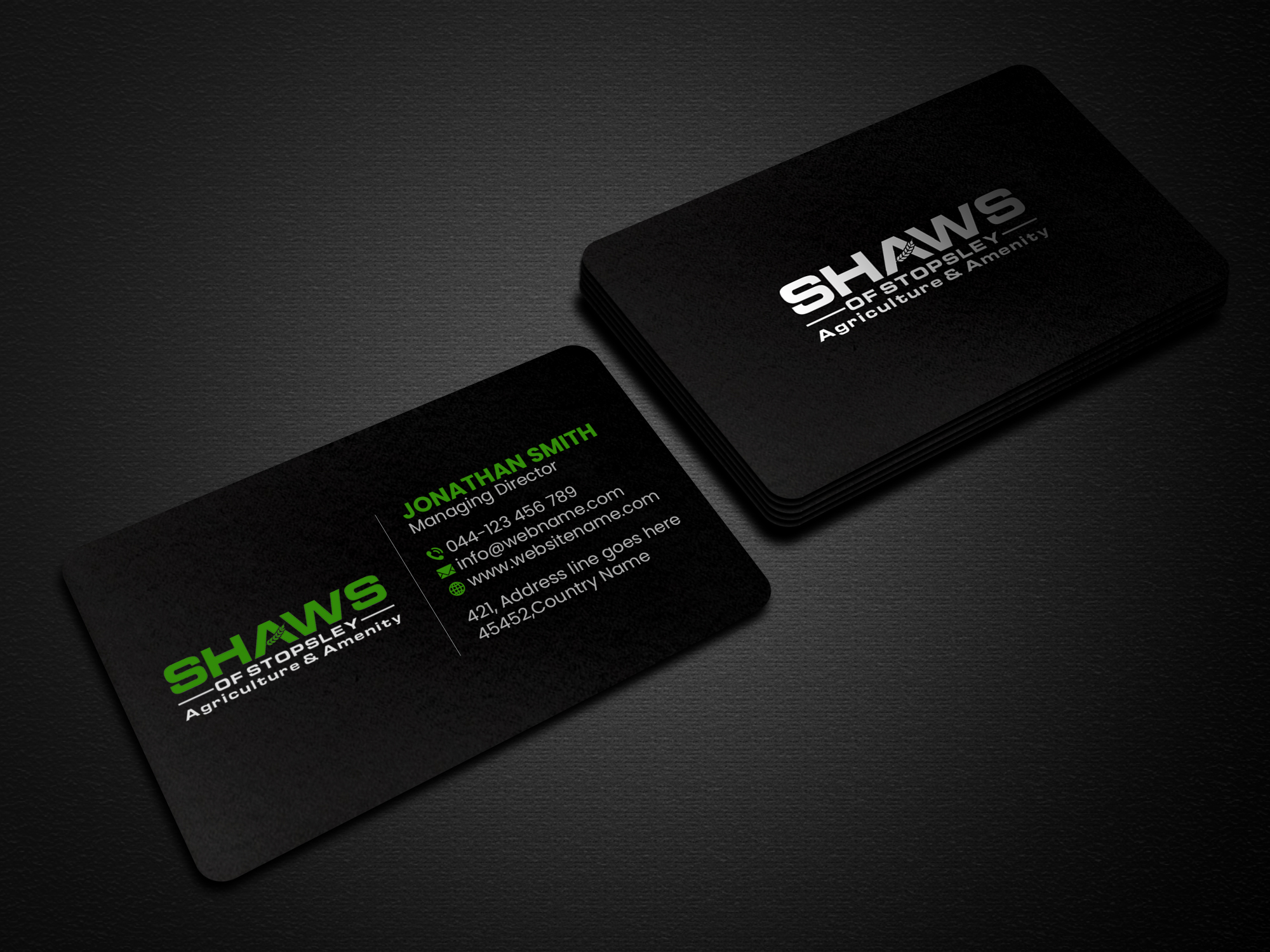 Business Card Design by Creations Box 2015 for Shaws of Stopsley | Design #30568259