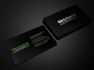 Business Card Design by Creations Box 2015 for Shaws of Stopsley | Design: #30568259