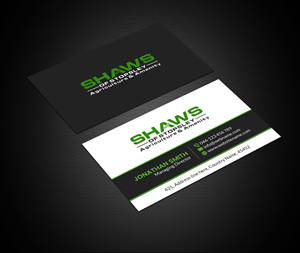 Business Card Design by Creations Box 2015 for Shaws of Stopsley | Design: #30568260