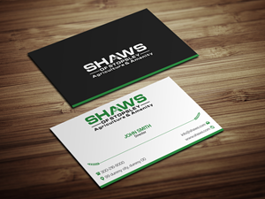 Diseño de Tarjeta de Presentación por Magic of Art para Shaws of Stopsley | Diseño: #30576894