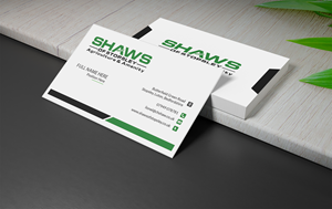 Business Card Design by Ahmad Abid Saadat for Shaws of Stopsley | Design: #30567961