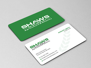 Business Card Design by Uttom 2 for Shaws of Stopsley | Design: #30567696