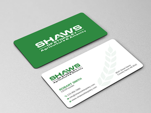 Business Card Design by Uttom 2 for Shaws of Stopsley | Design: #30567697