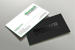 Business Card Design by Uttom 2 for Shaws of Stopsley | Design: #30567788