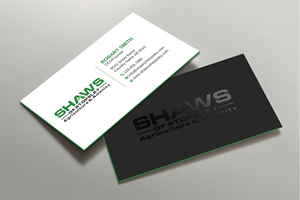 Business Card Design by Uttom 2 for Shaws of Stopsley | Design: #30567789
