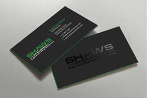 Business Card Design by Uttom 2 for Shaws of Stopsley | Design: #30567896