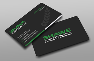 Business Card Design by Uttom 2 for Shaws of Stopsley | Design: #30567897