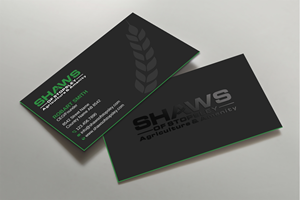 Business Card Design by Uttom 2 for Shaws of Stopsley | Design: #30567898