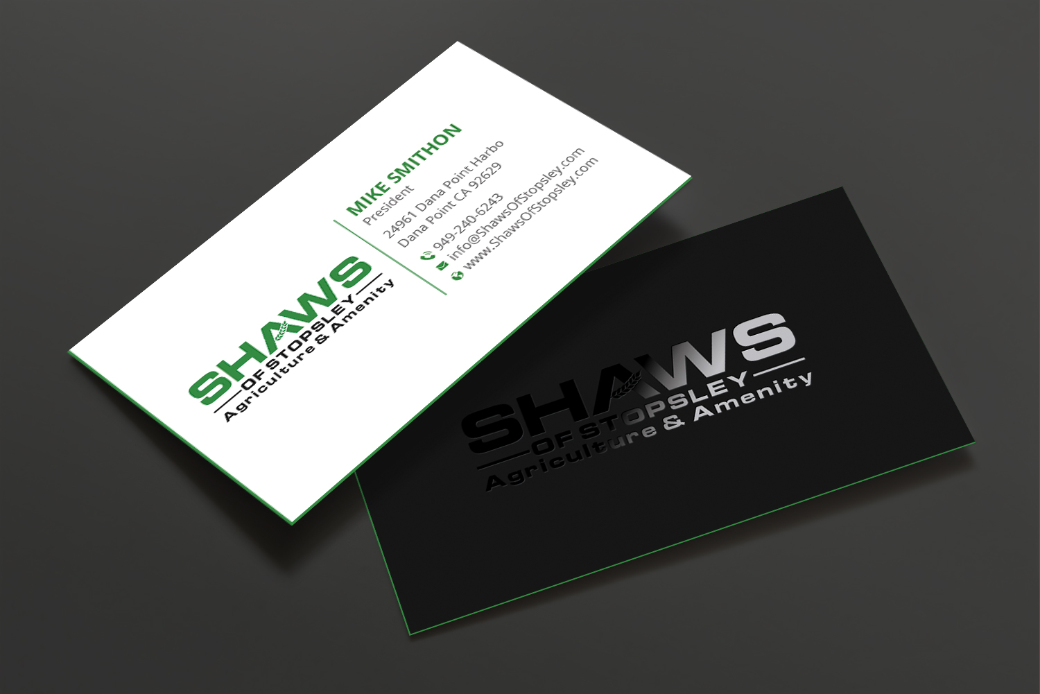 Business Card Design by DesignShout for Shaws of Stopsley | Design #30579576
