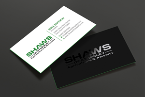 Diseño de Tarjeta de Presentación por DesignShout para Shaws of Stopsley | Diseño: #30579576