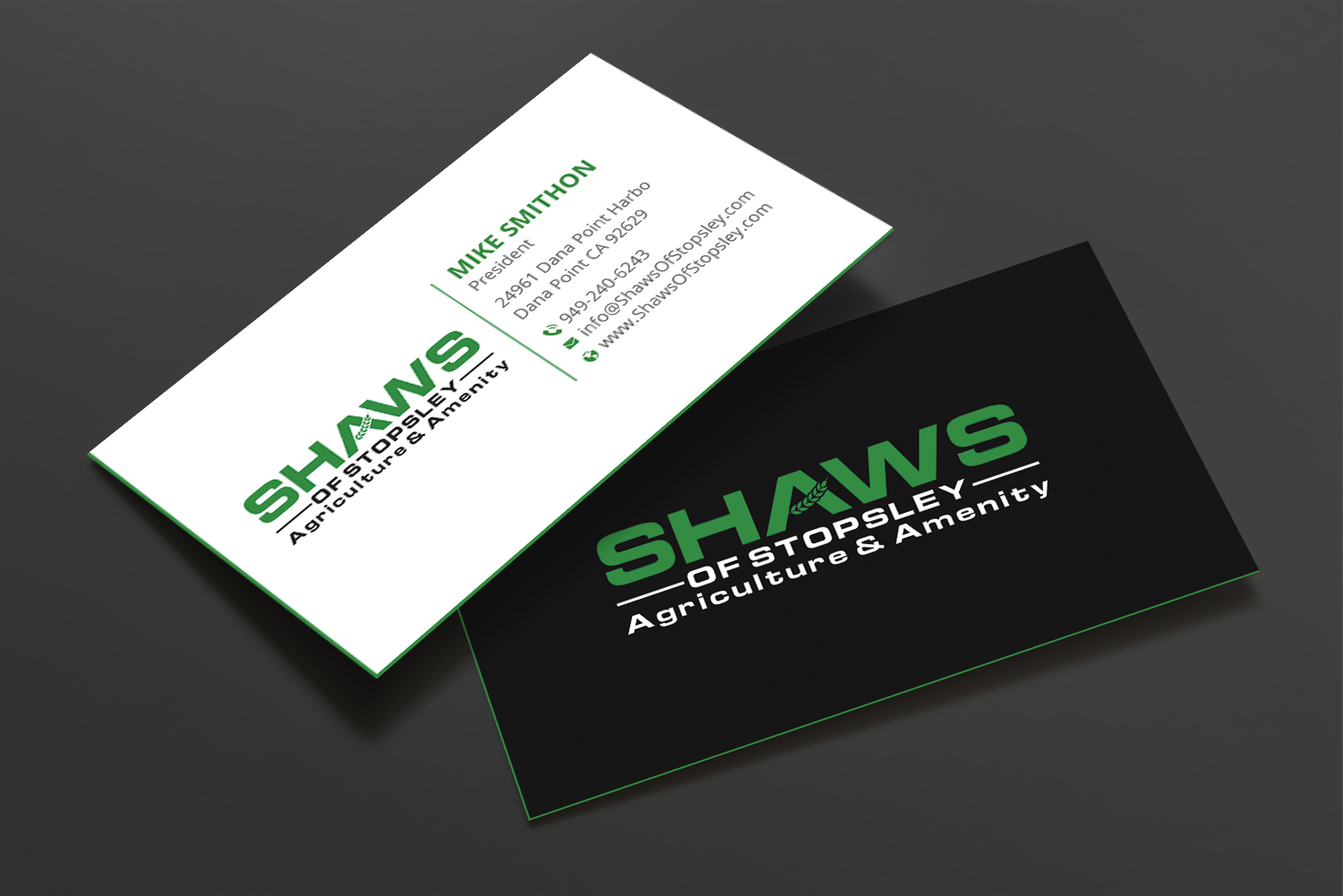 Business Card Design by DesignShout for Shaws of Stopsley | Design #30579577