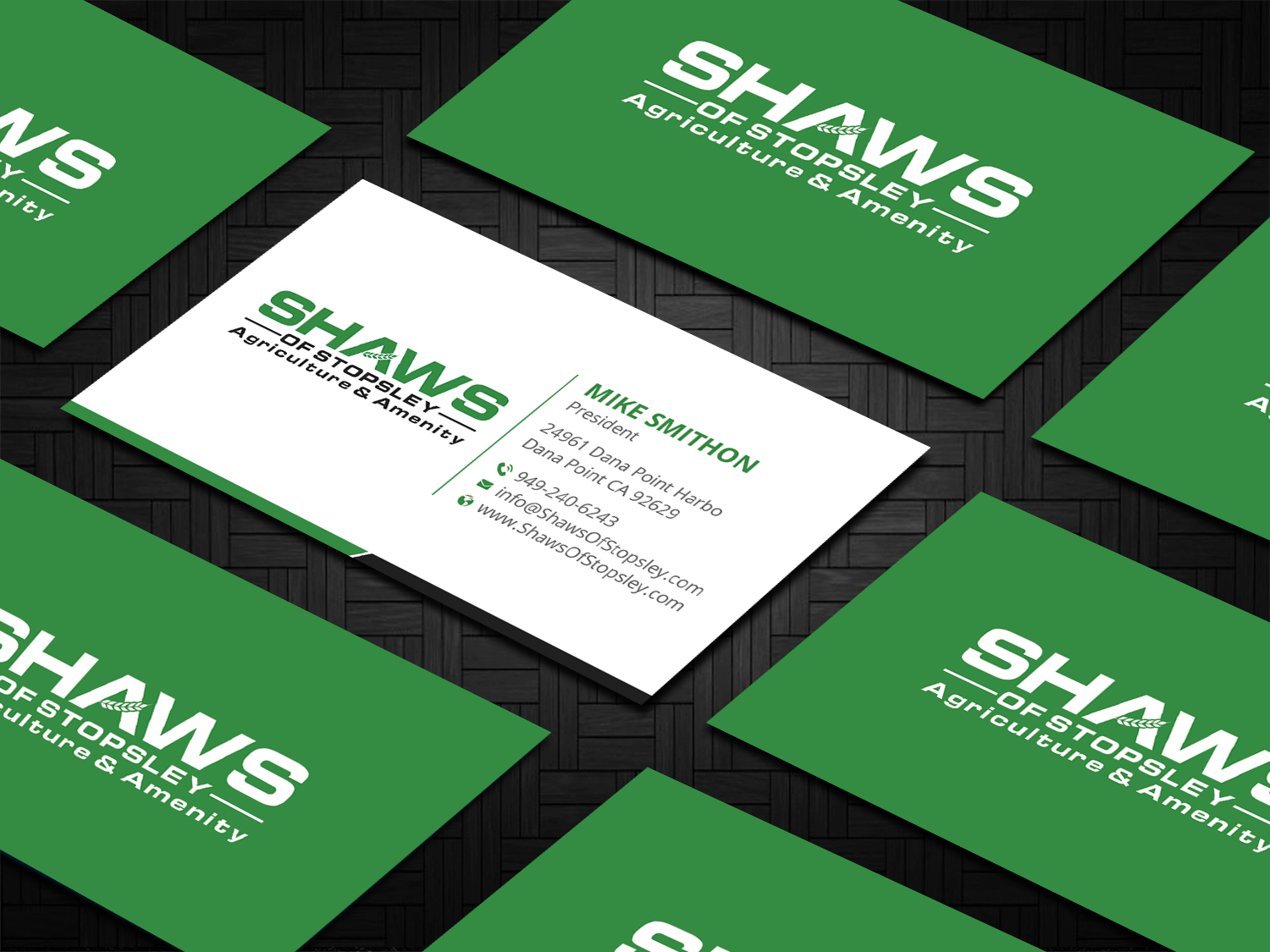 Business Card Design by DesignShout for Shaws of Stopsley | Design #30579626